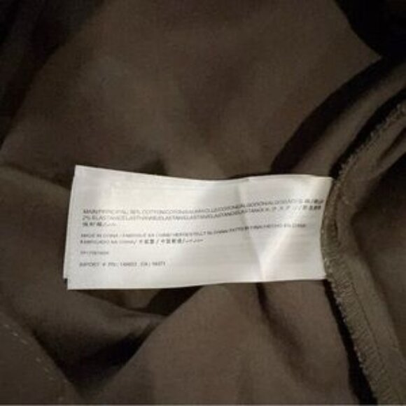 NWT The Fifth Label The Quest Cotton High Waist Skirt Deep Khaki Green - Picture 2 of 7